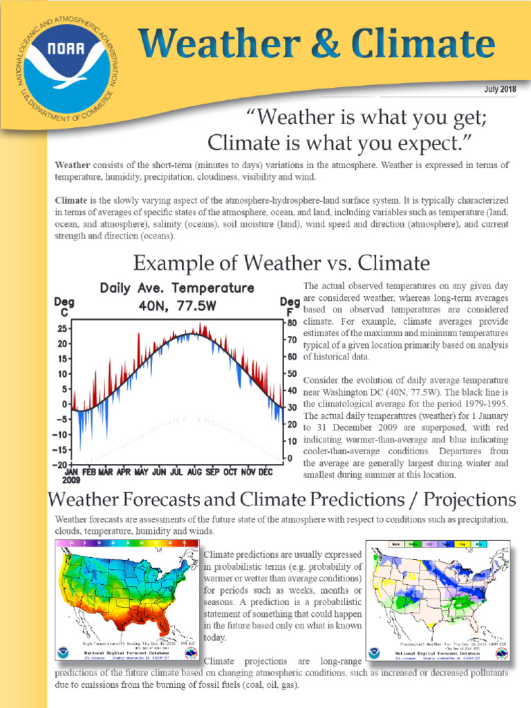 Weather and Climate | PDF