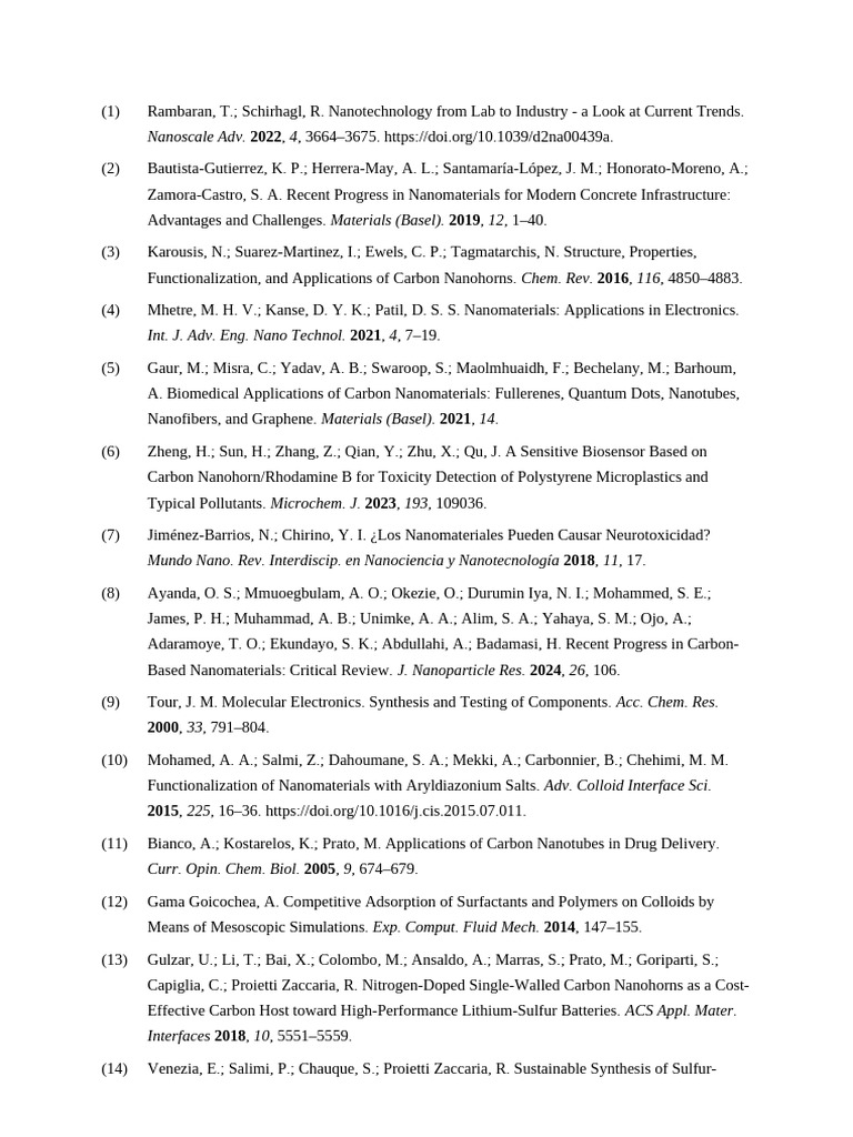 Current Trends in Nanotechnology Applications | PDF | Nanomaterials ...