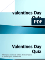 Valentines Day Quiz