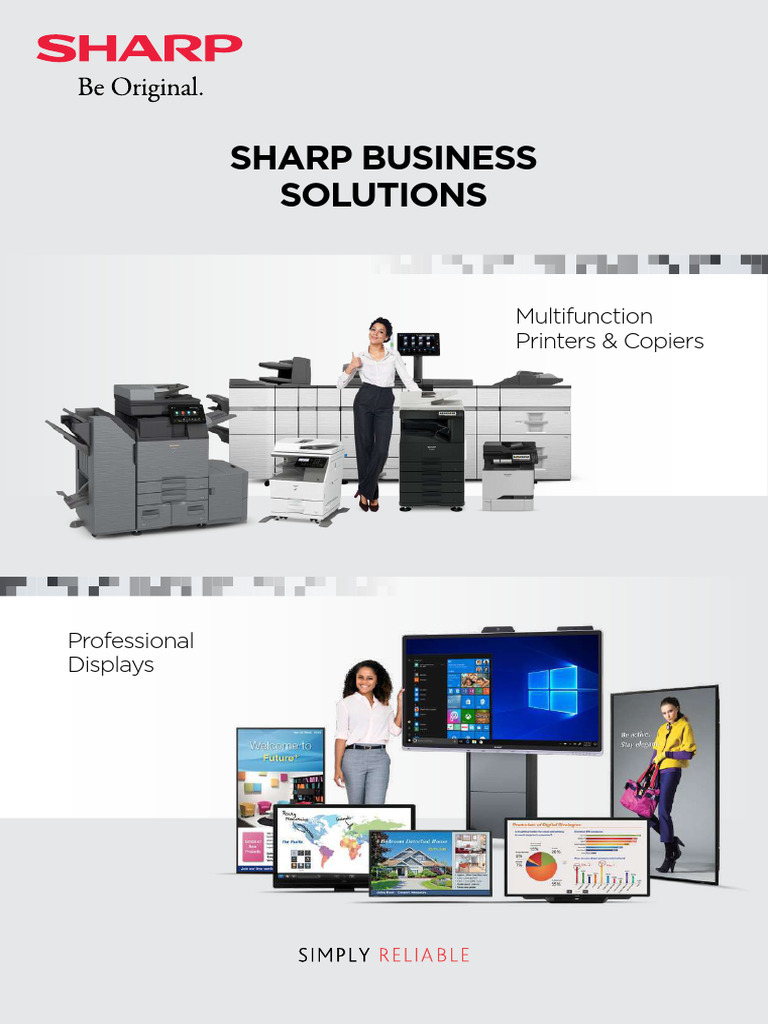 SHARP BSD All-in-One RSA | PDF | Image Scanner | Information And ...