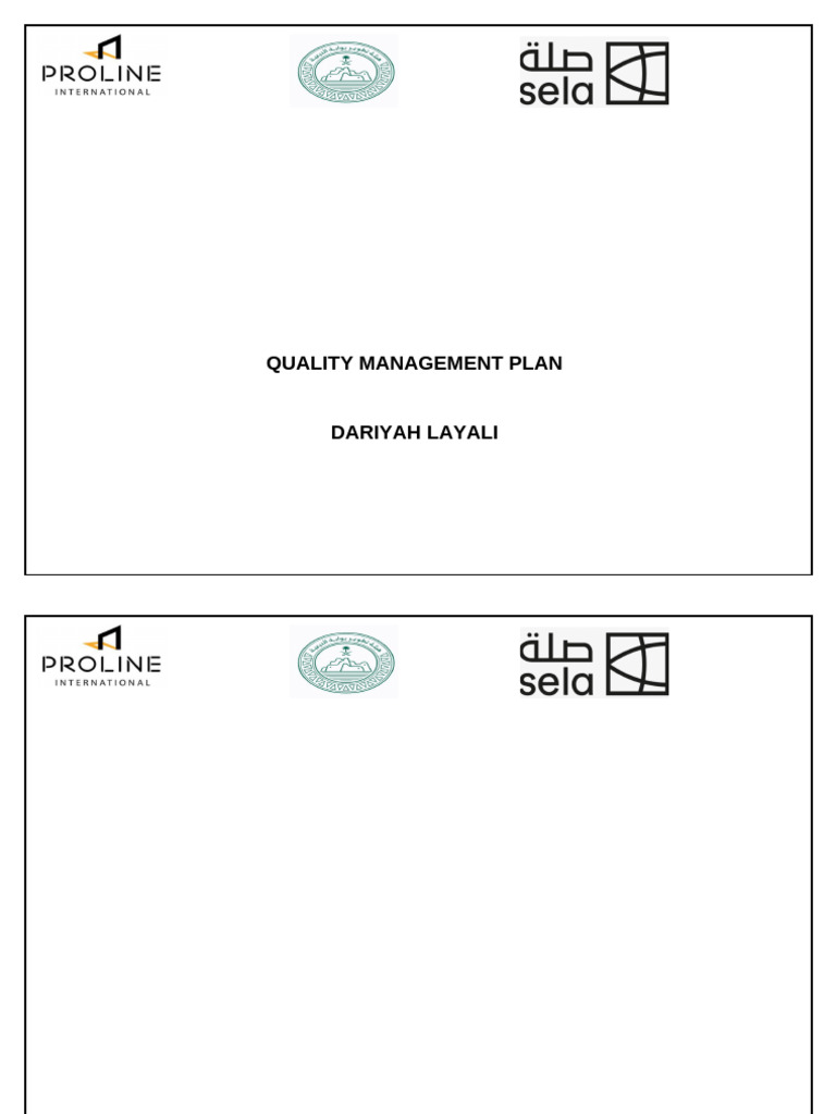 Quality Plan | PDF | Quality Assurance | Audit
