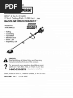 Download Craftsman Bushwacker - 358-79582 by Dan Carson SN93331584 doc pdf