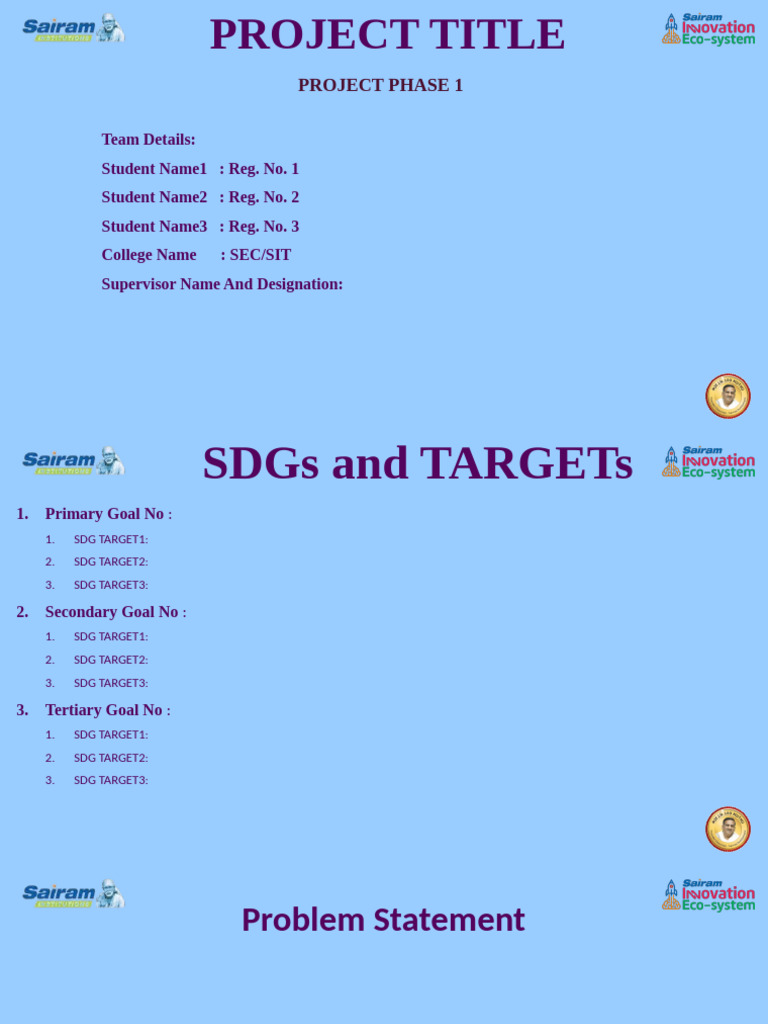 Project Overview and Goals Summary | PDF