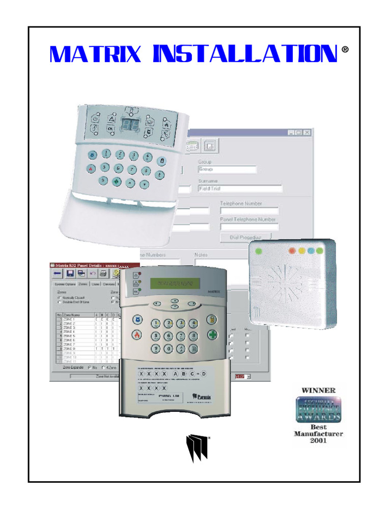 Matrix 424 & 832 Control Panel Guide | PDF | Fuse (Electrical ...