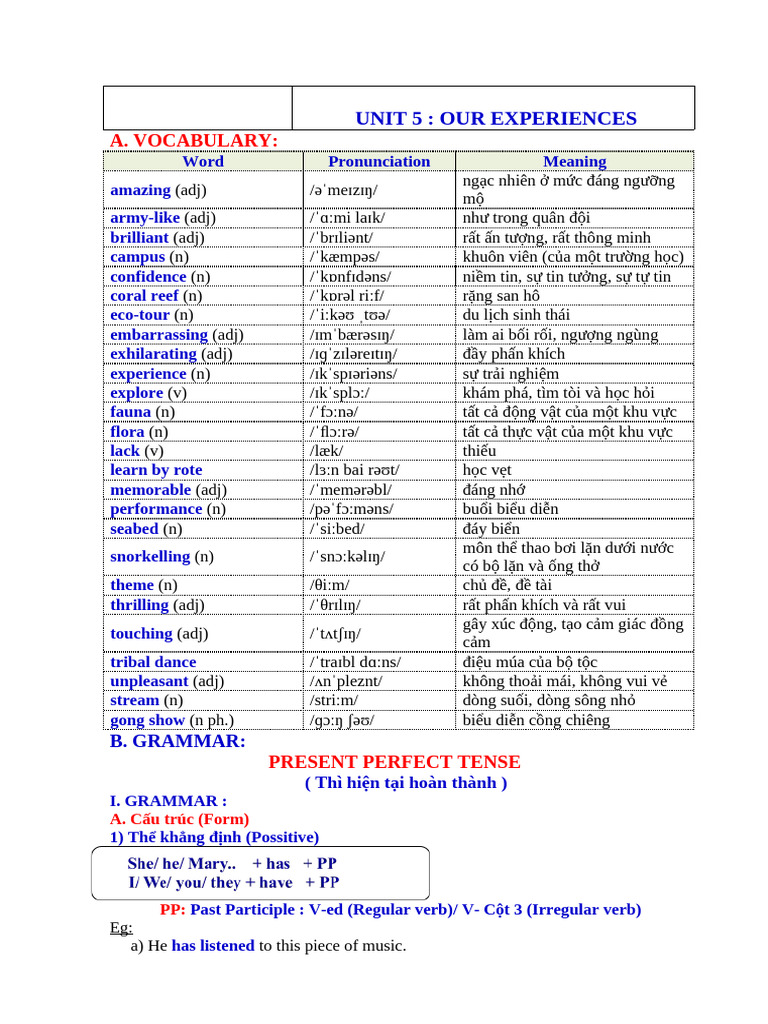 Unit 5 | PDF