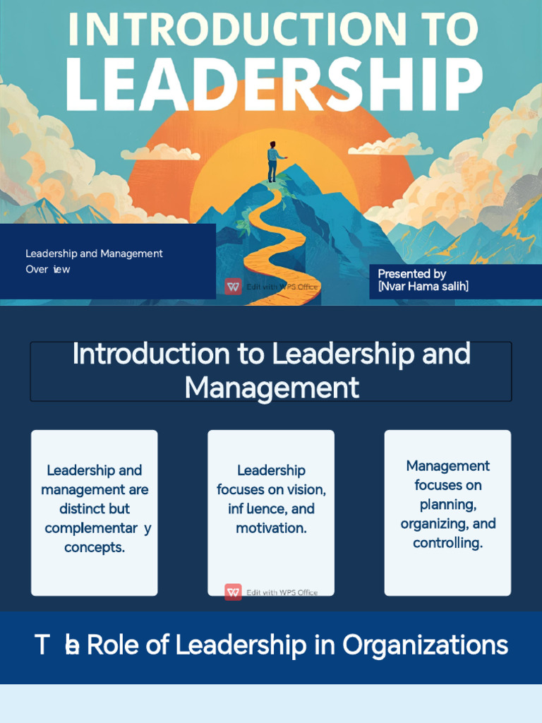 Leadership and Management Overview | PDF | Leadership | Social Psychology