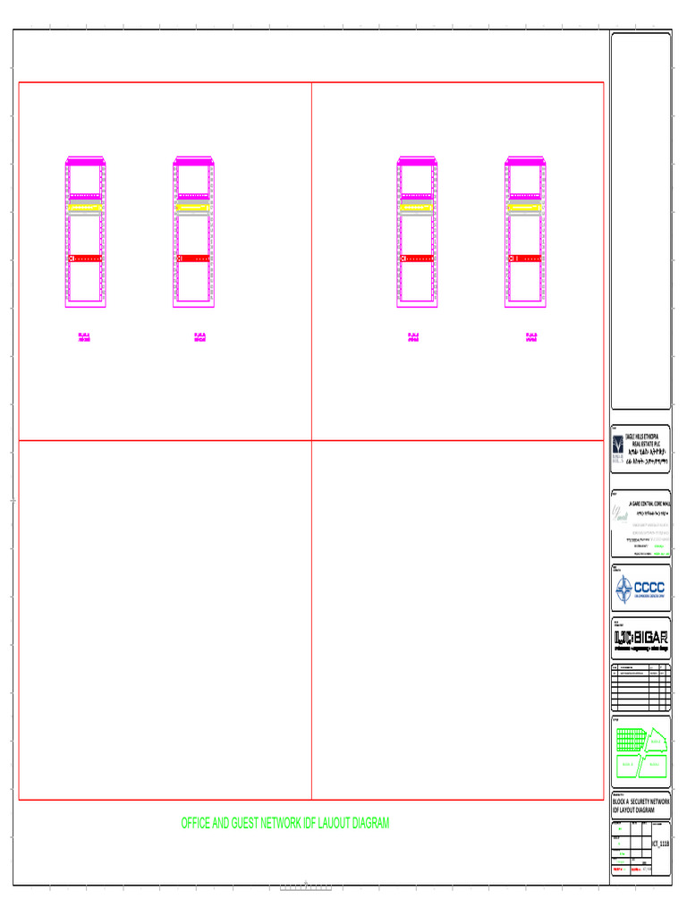 Office Guest Network IDF Diagram | PDF | Technical Drawing | Drawing