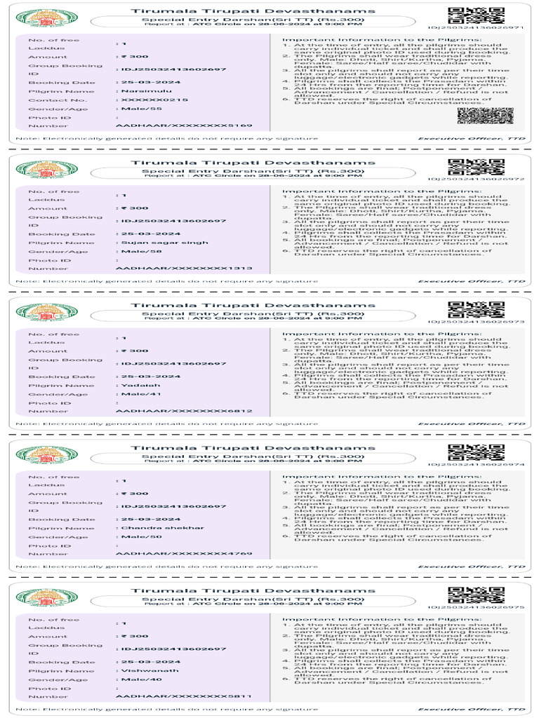SED Receipt | PDF