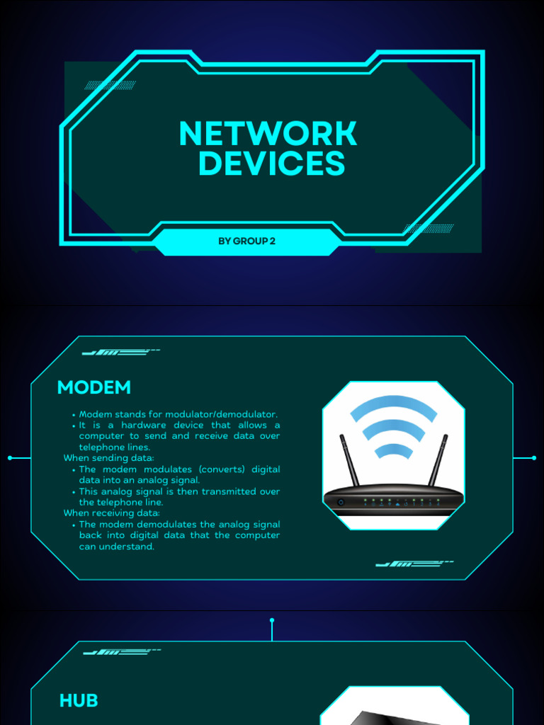 Black Blue Futuristic Cyber Security Presentation | PDF | Computer ...
