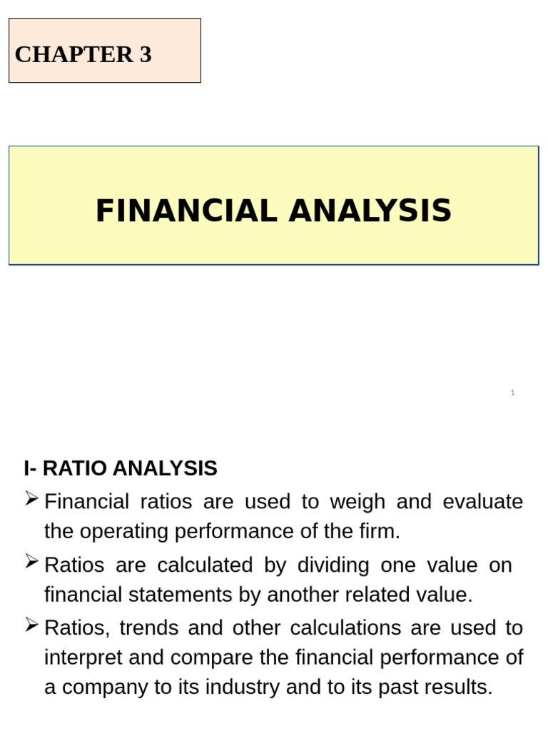 Financial Ratio Analysis Explained | PDF | Investing | Revenue