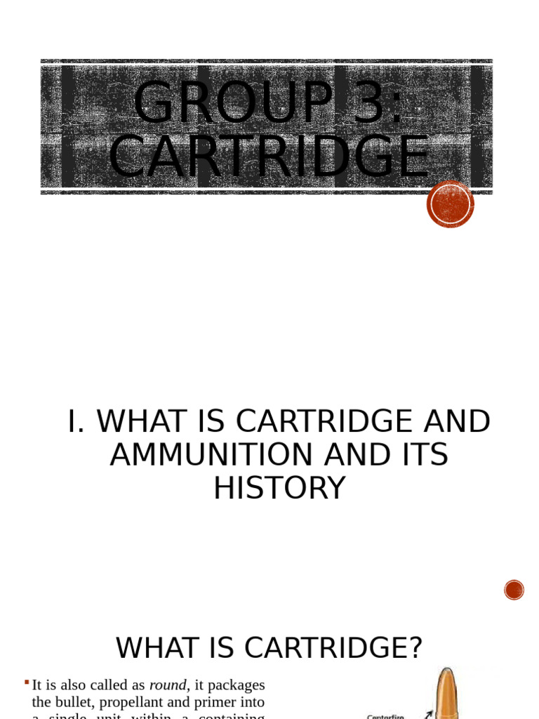 Understanding Cartridges and Ammunition | PDF | Cartridge (Firearms ...