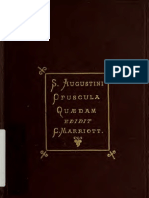 Marriott. S. Aurelius Augustinus, Episcopus Hipponensis, de Catechizandis Rudibus, de Fide Rerum Quae Non Videntus, de Utilitate Credendi. 1876.