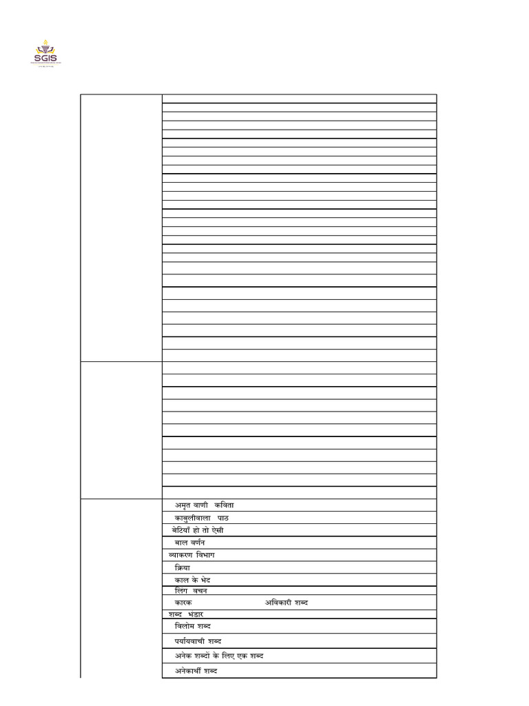 Grade VI | PDF | Grammatical Tense | Verb