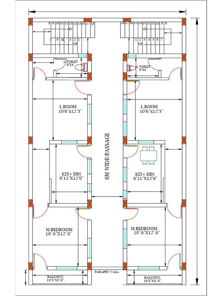 Detailed Floor Plan Dimensions | PDF