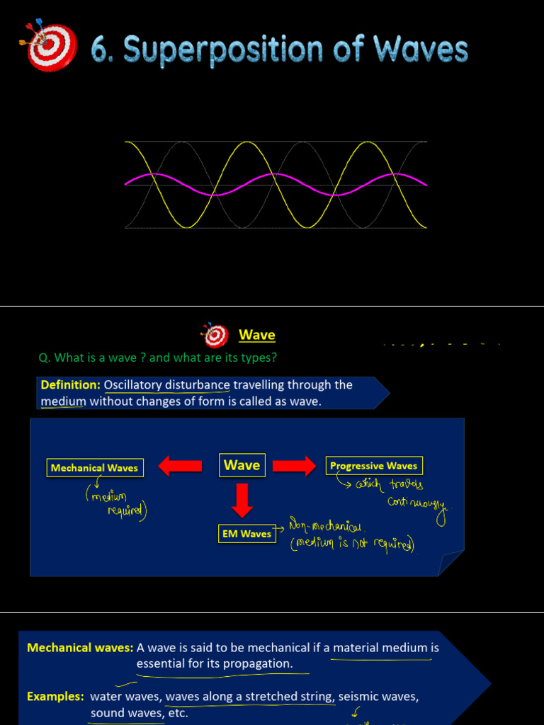 Types and Properties of Waves Explained | PDF | Waves | Oscillation