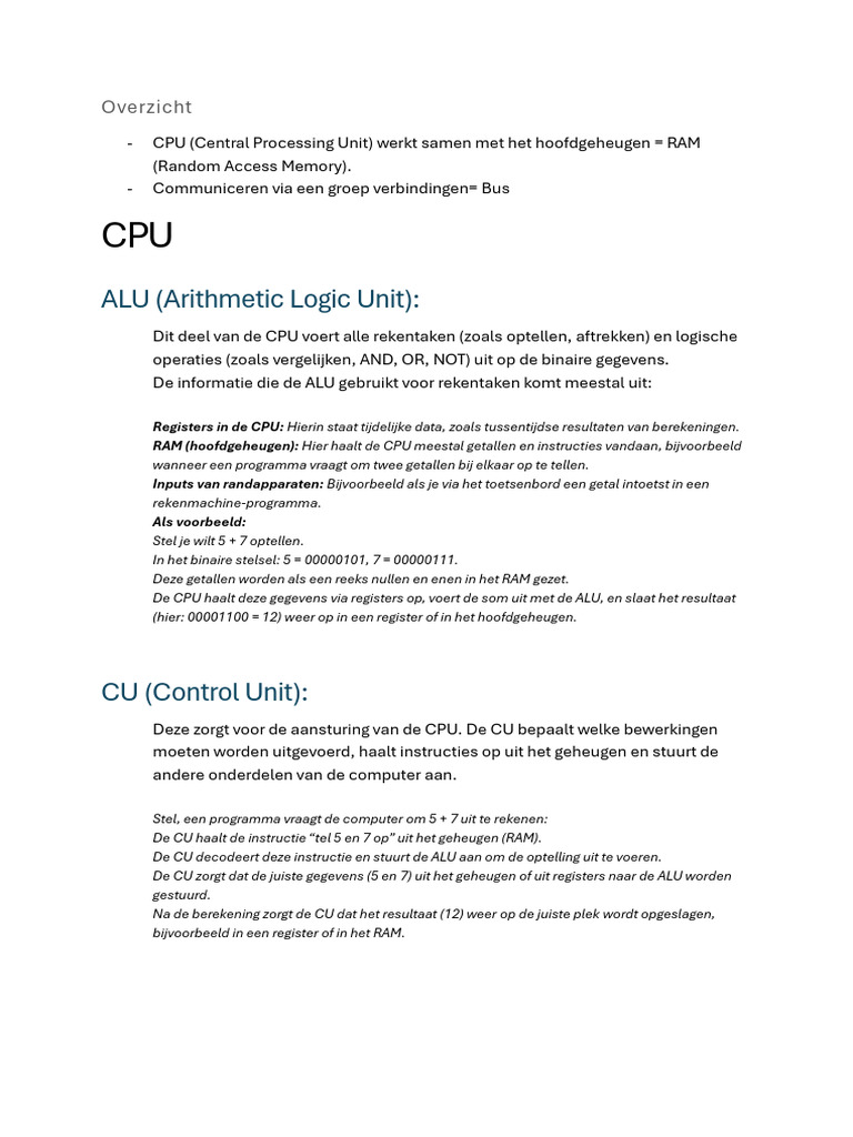 Cpu Ram | PDF