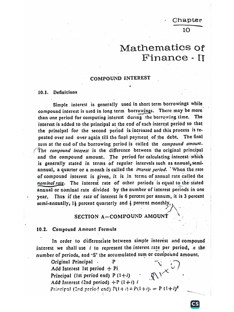 Mathematics of Finance 2 | PDF