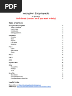 Inscryption Sigils Overview Table | PDF