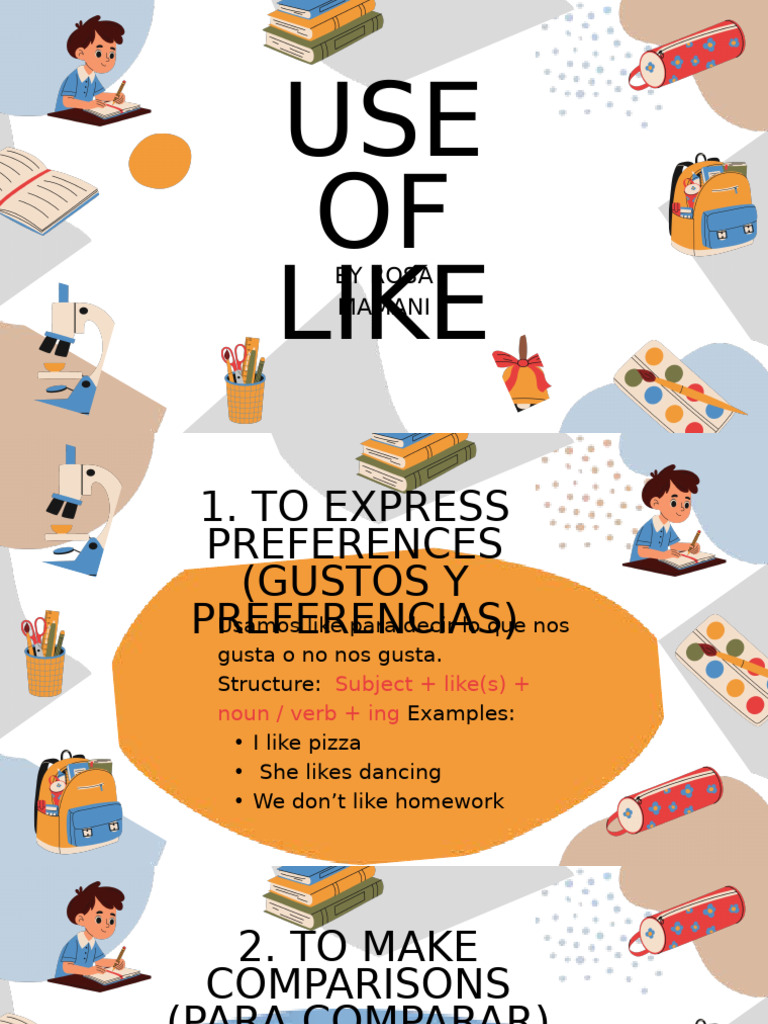 Use of Like | PDF