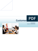 Customer Service: Training Manual Corporate Training Materials