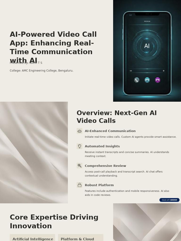 AI Powered Video Call App Enhancing Real Time Communication With AI ...