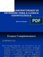 Exames laboratoriais odontológicos