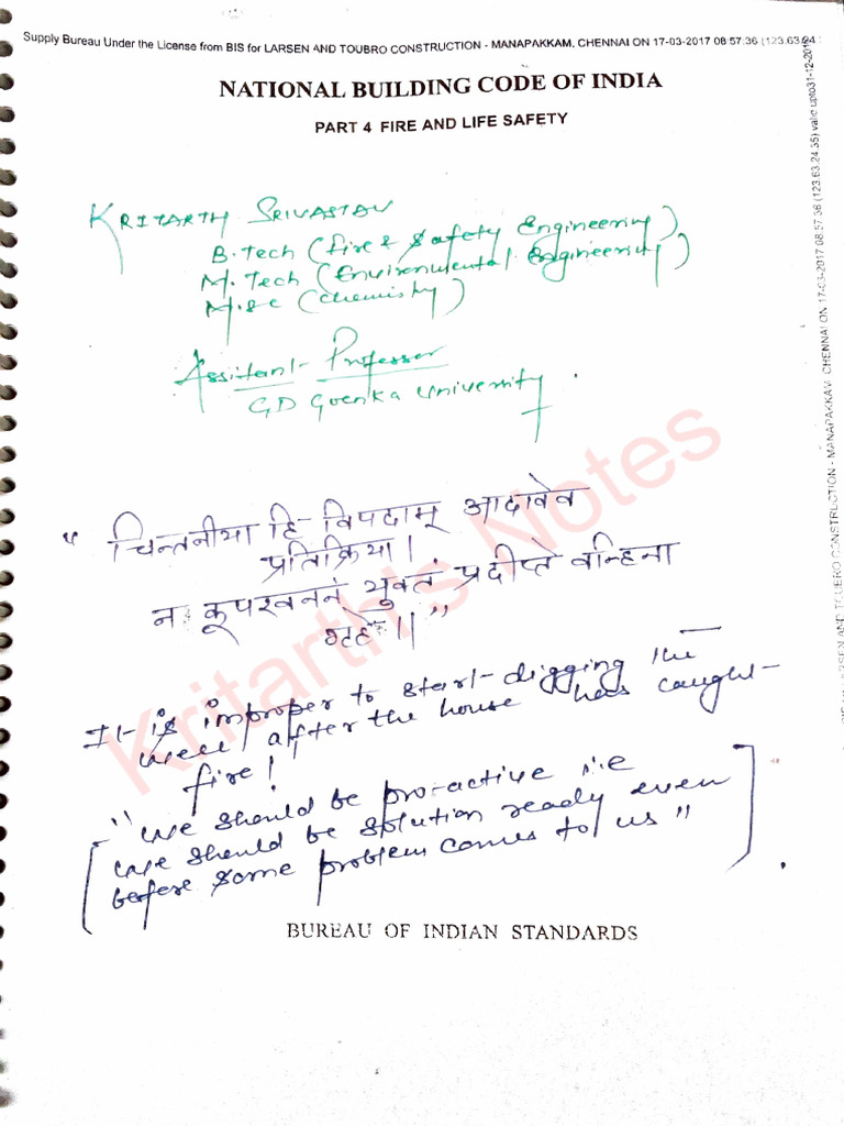 NBC - Part IV - Fire Prevention | PDF