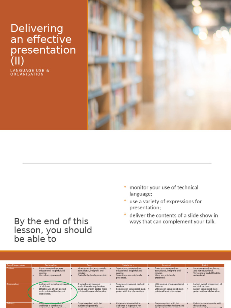Effective Presentation Techniques | PDF | Data Compression | Vocabulary