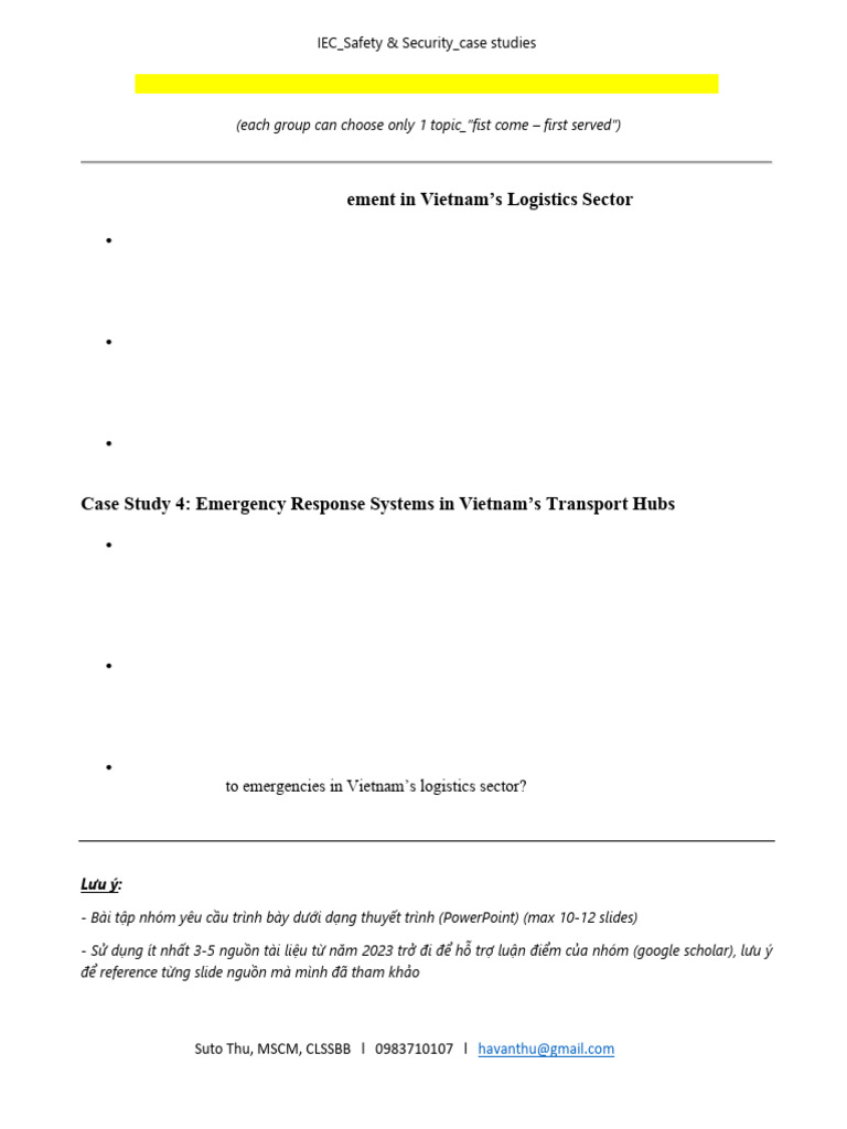IEC Safety Security Case Study Chapter 5 | PDF