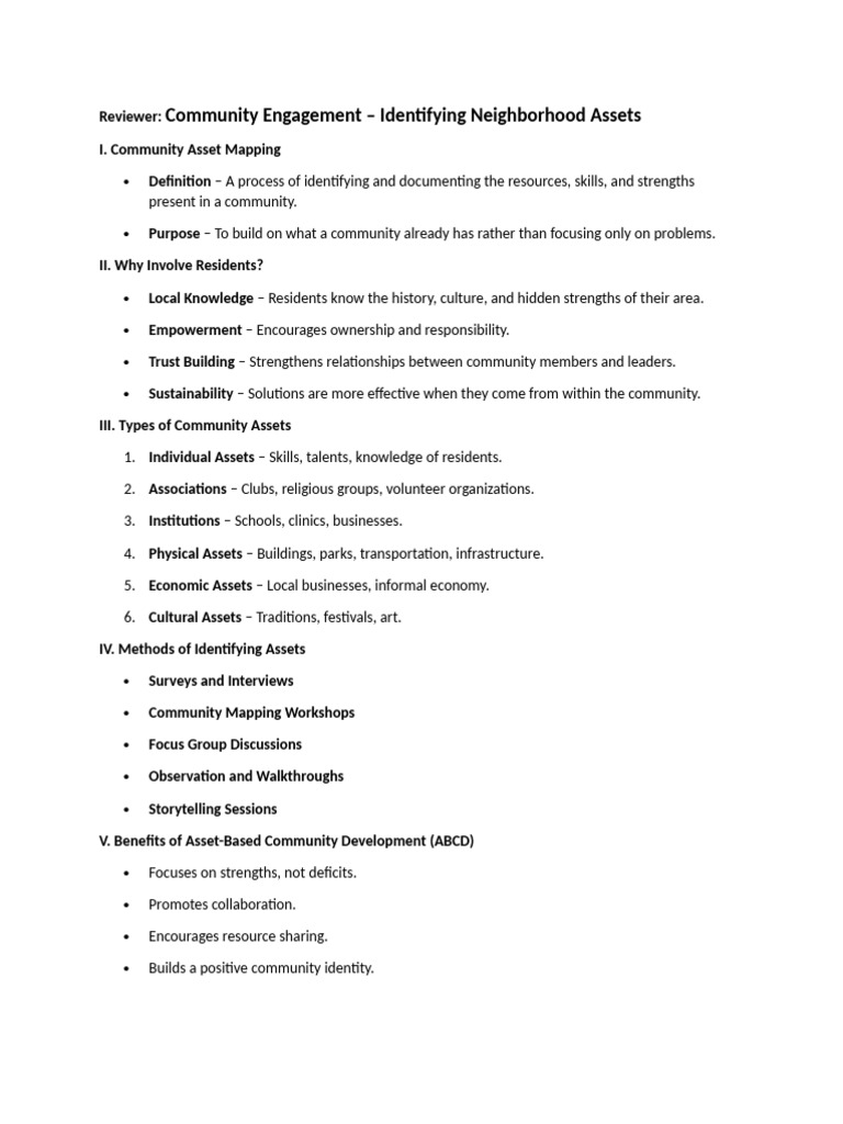Community Asset Mapping Guide | PDF