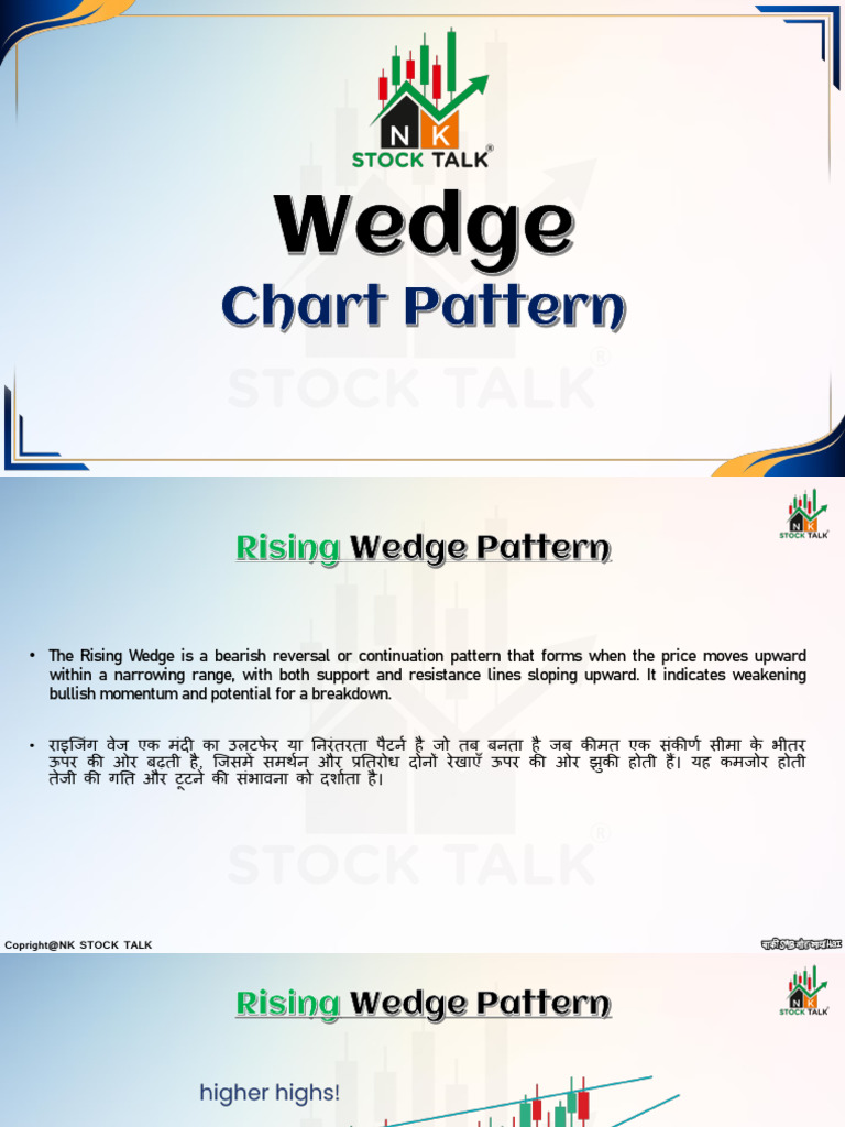 Wedge Chart Pattern | PDF