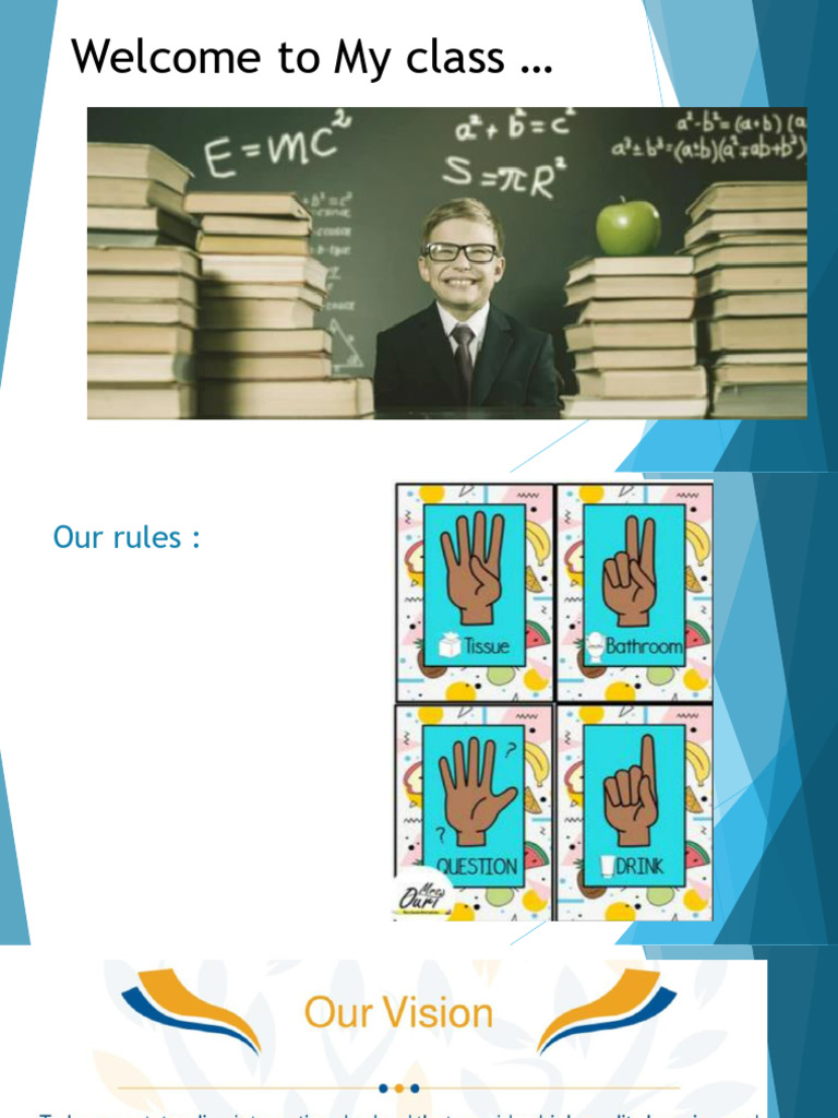 Welcome To My Class | PDF