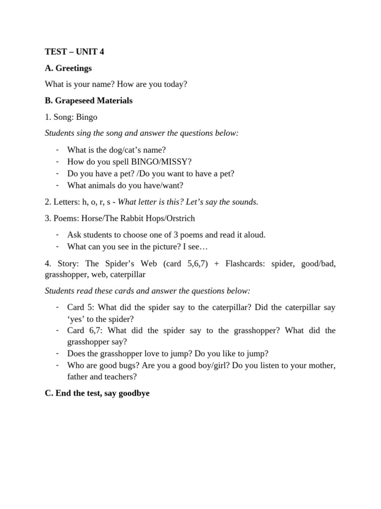 Test u4 | PDF