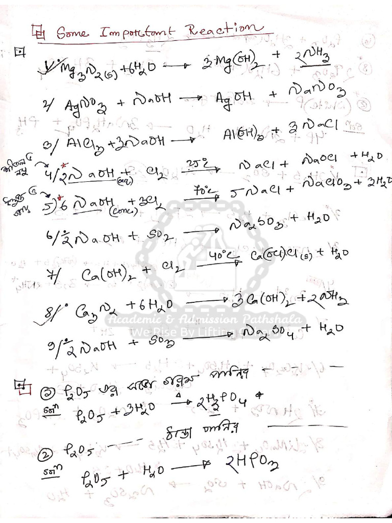 In OrGanic Chemistry All Reaction Full 1 | PDF
