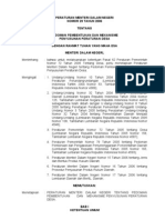 Permen-No.29-2006.Ttg Pedoman Pembentukan & Mekanisme Penyusuna Perdes