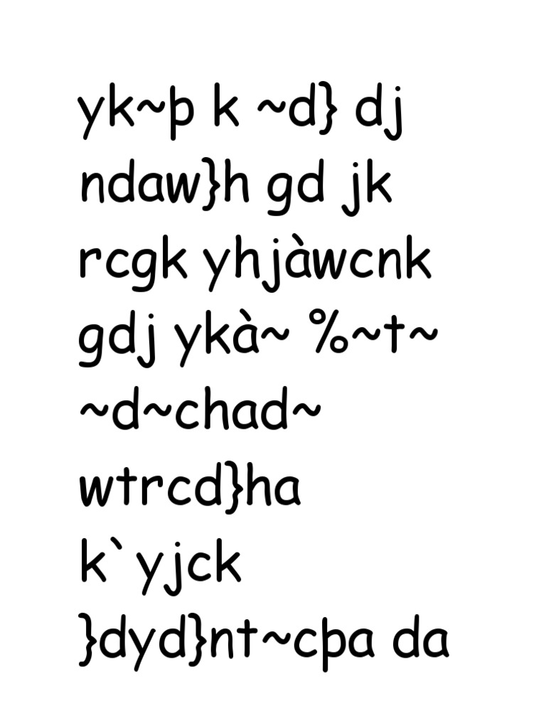 Encrypted Text Analysis | PDF | Home & Garden
