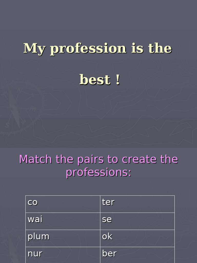 My Profession | PDF