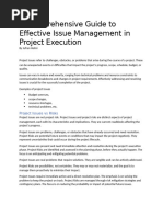 PRINCE2 6th Edition Issue Register Template Example | PDF | Business ...