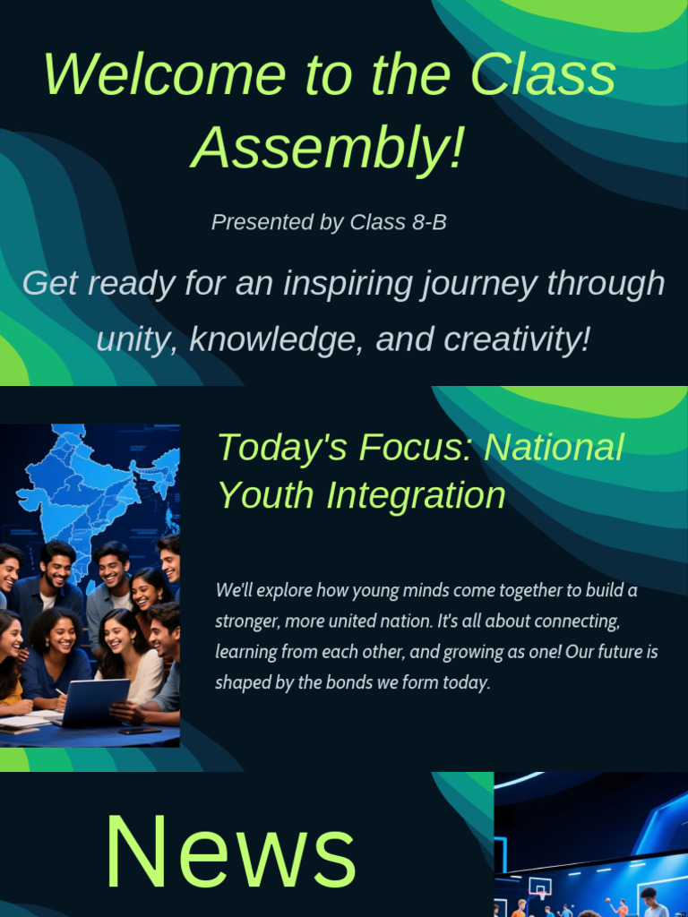 Welcome To The Class Assembly! | PDF
