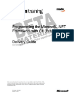 2349 Programming The Microsoft .NET Framework With C# (Prerel