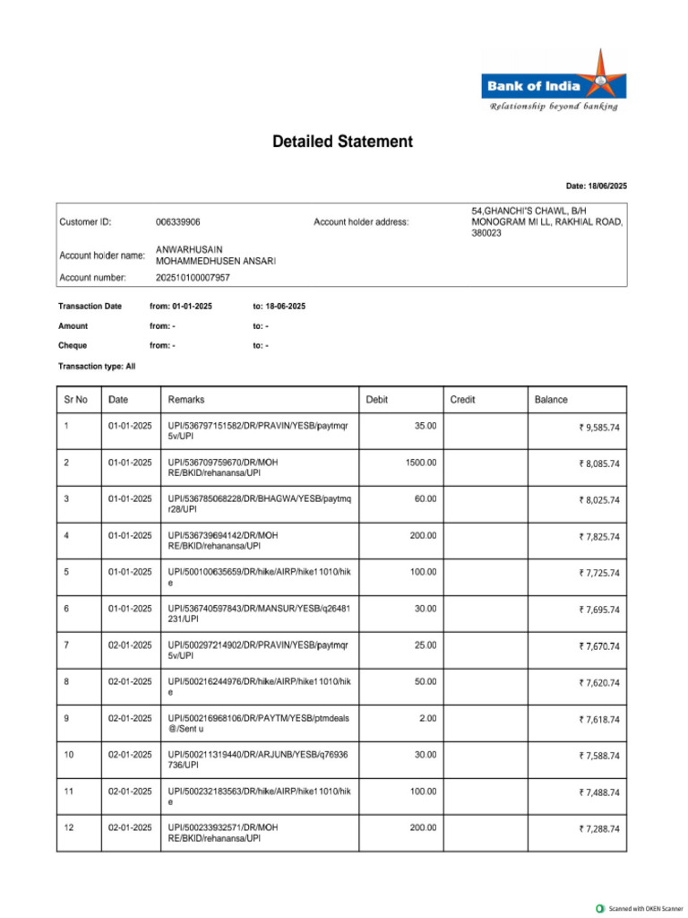 Statement 1750242849722 PDF | PDF