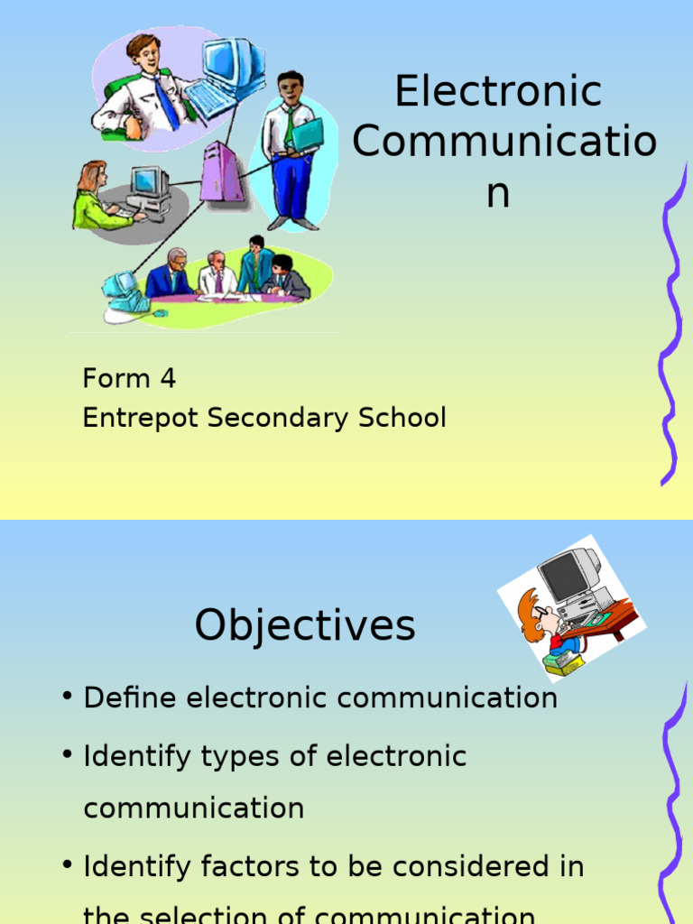 Understanding Electronic Communication | PDF