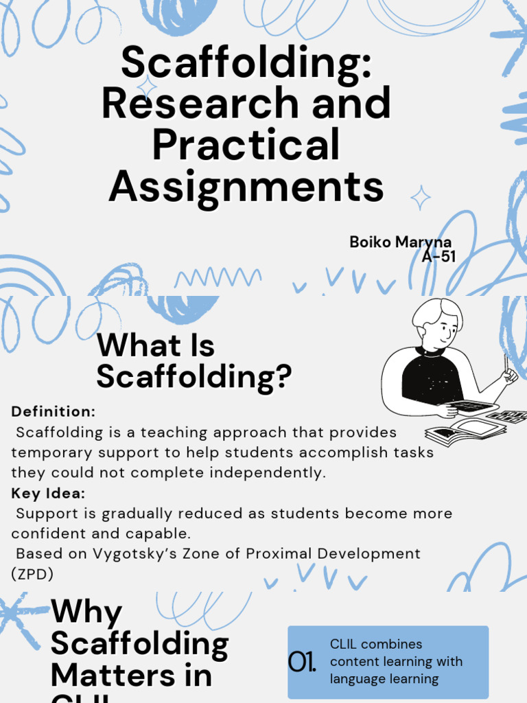 Boiko M. A-51 Scaffolding Research and Practical Assignments | PDF ...