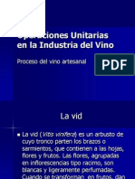 Operaciones Unitarias en La Industria Del Vino Artesanal