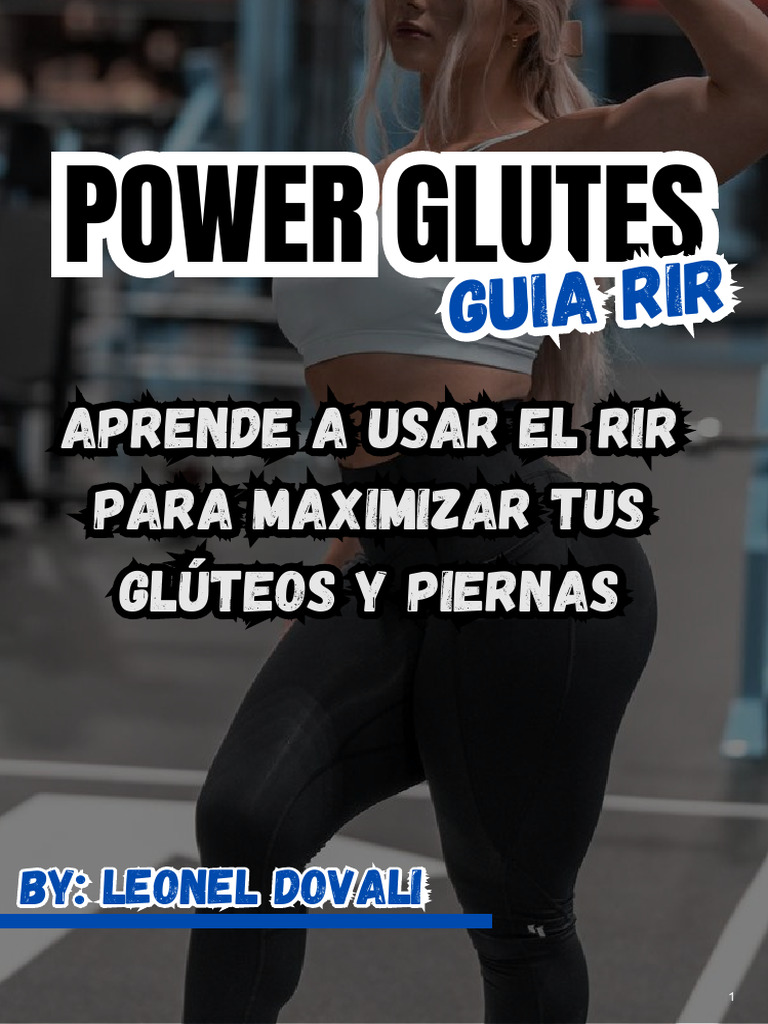 Optimiza tus glúteos con RIR | PDF | Aptitud física | Entrenamiento con ...