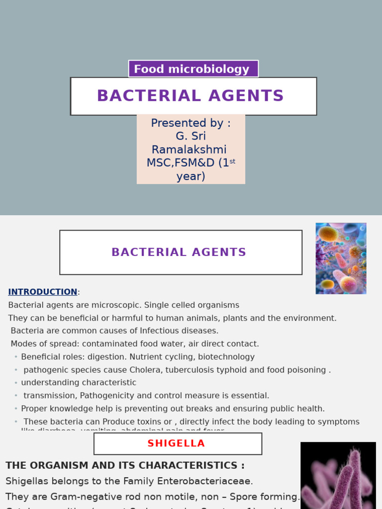 Understanding Pathogenic Bacterial Agents | PDF | Botulinum Toxin ...
