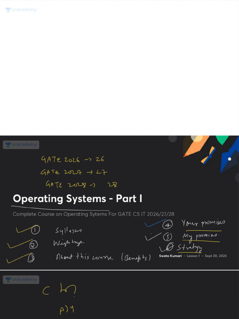 Operating Systems Part I With Anno | PDF
