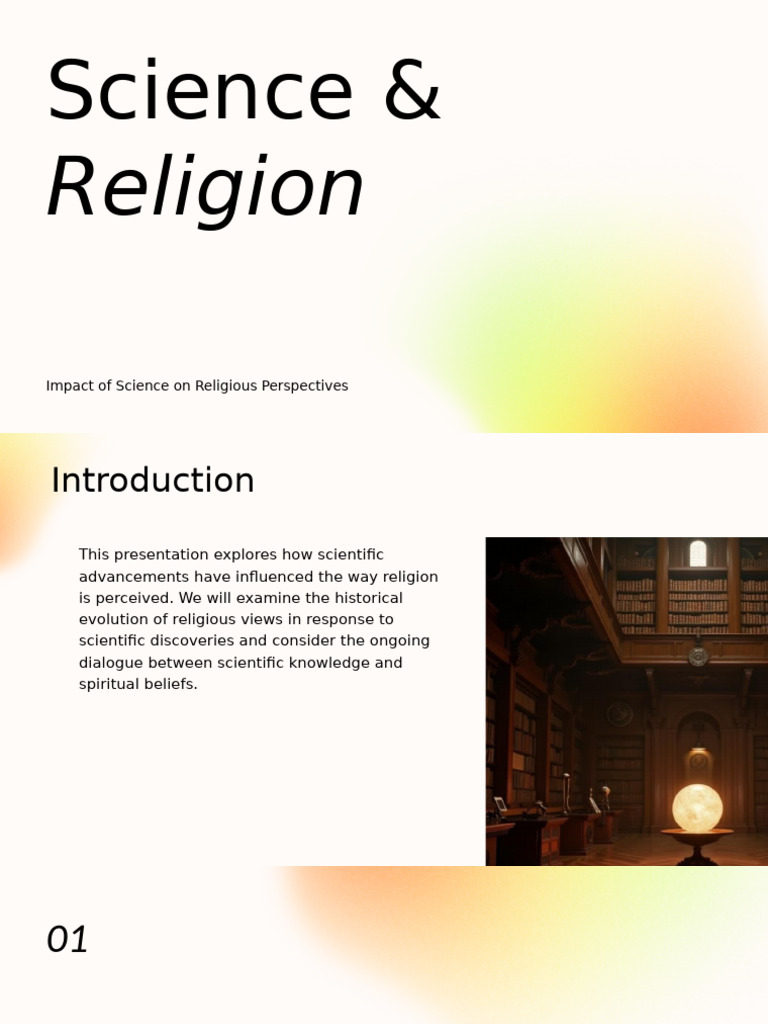 Science's Influence on Religious Views | PDF | Science | Relationship ...