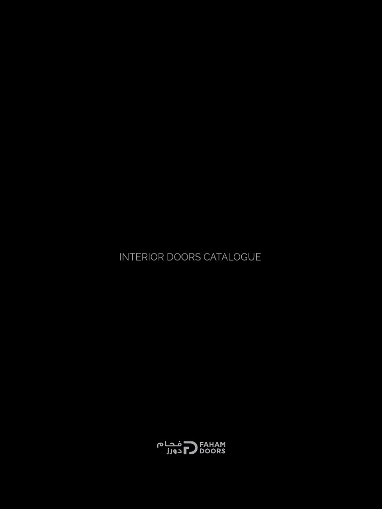 Faham Doors: Premium Interior Door Solutions | PDF | Door | Fingerprint