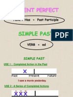 Present Perfect vs. Past Simple